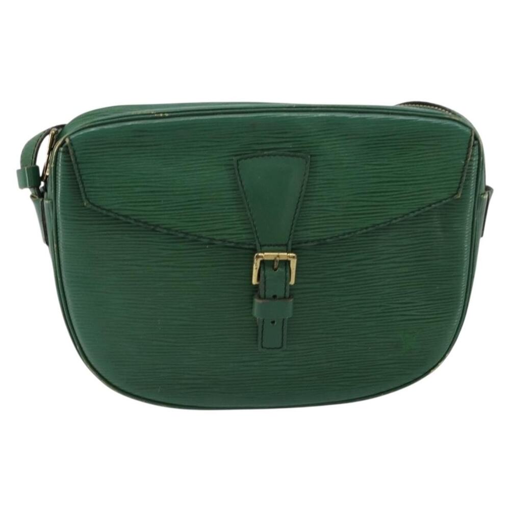 Louis Vuitton Epi Jeune Fille MM Shoulder Bag Green